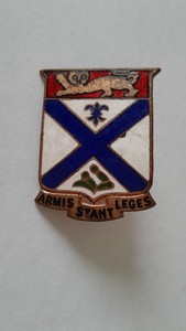 dui wwii nh 169th insignia regiment infantry authentic army unit di
