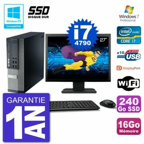 PCs de sobremesa y todo en uno Dell con Windows 7