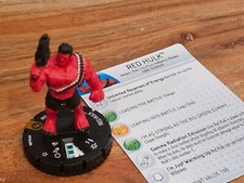 MZ02 Heroclix Monthly OP Kit Red Hulk M16-004 Limited Edition figure w/card