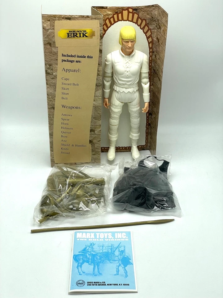 MARX Brave Erik Viking Warrior 2001 Lanzamiento Knight Viking Series #5430 Completo  Foto 3 de 4