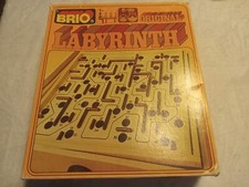 BRIO Original Labyrinth Box No. 35310 Wooden with Ball