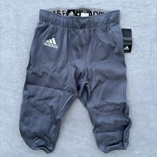 Adidas Press Coverage Football Pants Onix White 194BA Youth Size M