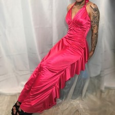 Y2k 90s Fairy Princess Style Pink Prom Dress In Size M