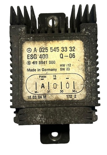 Widerstand Elektrolüfter A 025 545 33 32 Mercedes-benz Vaneo CDI 1.7 Bj 2004