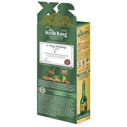 Combo de aceite y champú ayurvédico Kesh King aceite para cuero cabelludo y cabello, champú para el cabello - Imagen 23 de 40
