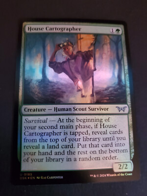 House Cartographer - 185 - Foil - DSK - NM - MTG Magic the Gathering | eBay