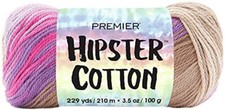 Premier Yarns Yarn Hipster Cotton Fuschia