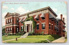 Macon Hospital Exterior View Macon Georgia c1909 VTG Divided Back Postcard