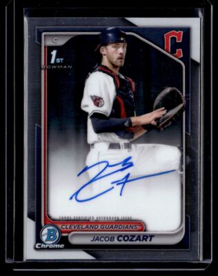 2024 Bowman Draft Chrome Prospect Autographs Jacob Cozart