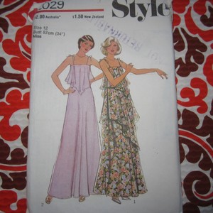 vintage style prom dress