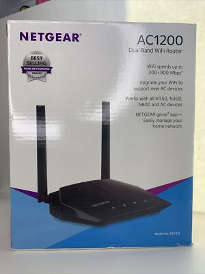 Netgear Wps Model R6120 NETGEAR AC1200 Dual Band WiFi Router Model R6120 | Wireless-WiFi 802 ...