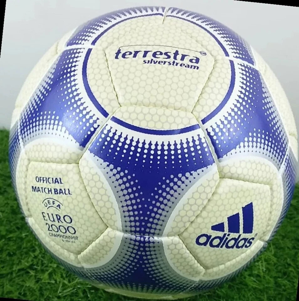 adidas terrestra silverstream 2000 UEFA euro cup match ball size 5