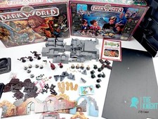 Dark World Board Game by Waddingtons 100% complete Unpainted [ENG, 1992]