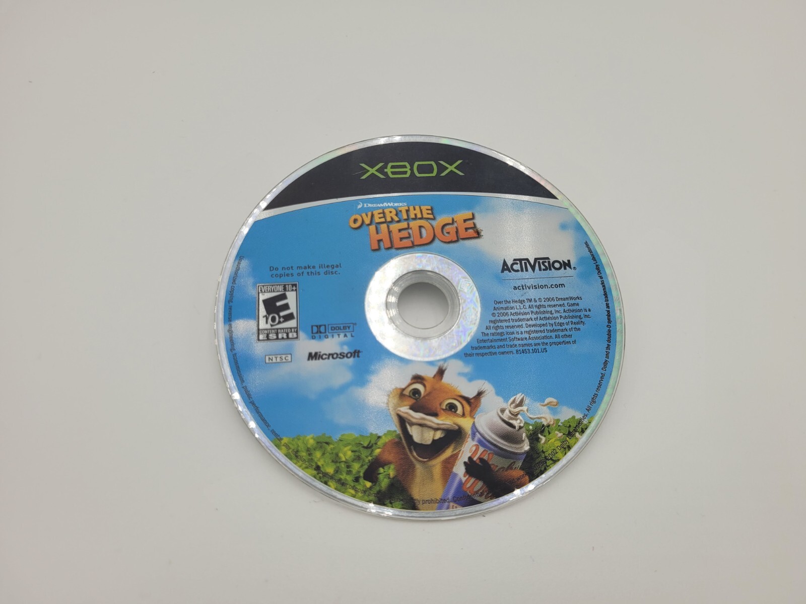 Over the Hedge (Microsoft Xbox, 2006) 😔Loose😔