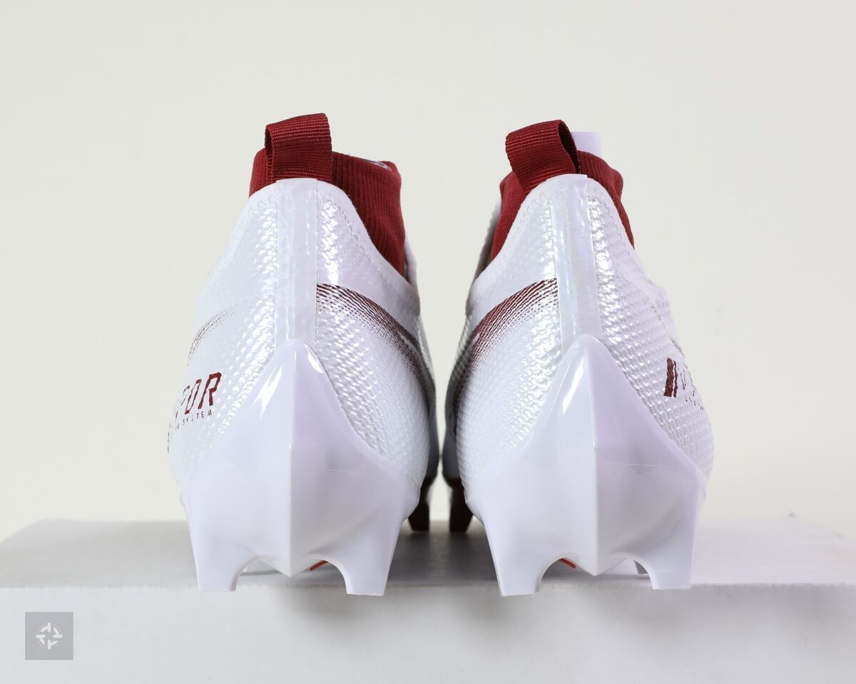 Nike Vapor Edge Pro 360 White Red Football Cleats Mens Size Nike Vapor Edge Pro 360 White Red Football Cleats Mens Size