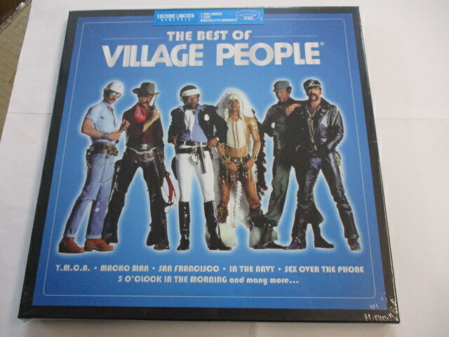 VILLAGE PEOPLE - THE BEST OF - 2LP BOXSET VINYL NEW SEALED 2020 - COPY # 91/100