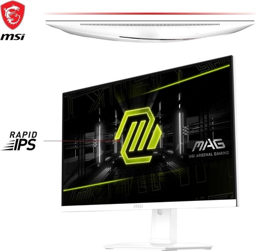 MSI MAG 274QRFW 27" Widescreen IPS LED White Monitor 2560x1440 1ms HDMI DP 180Hz - Afbeelding 2 van 7
