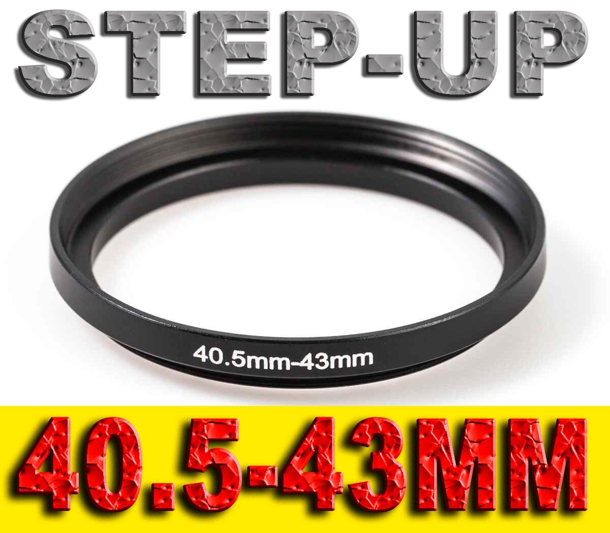 Anello Adattatore Step-Up Per Filtri 40,5mm A 43mm - Tridax