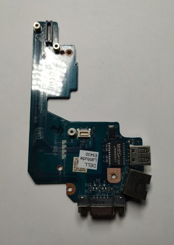 Ersatz Dell Latitude E5430 Laptop USB Ethernet VGA Stecker Platine LS-7901P
