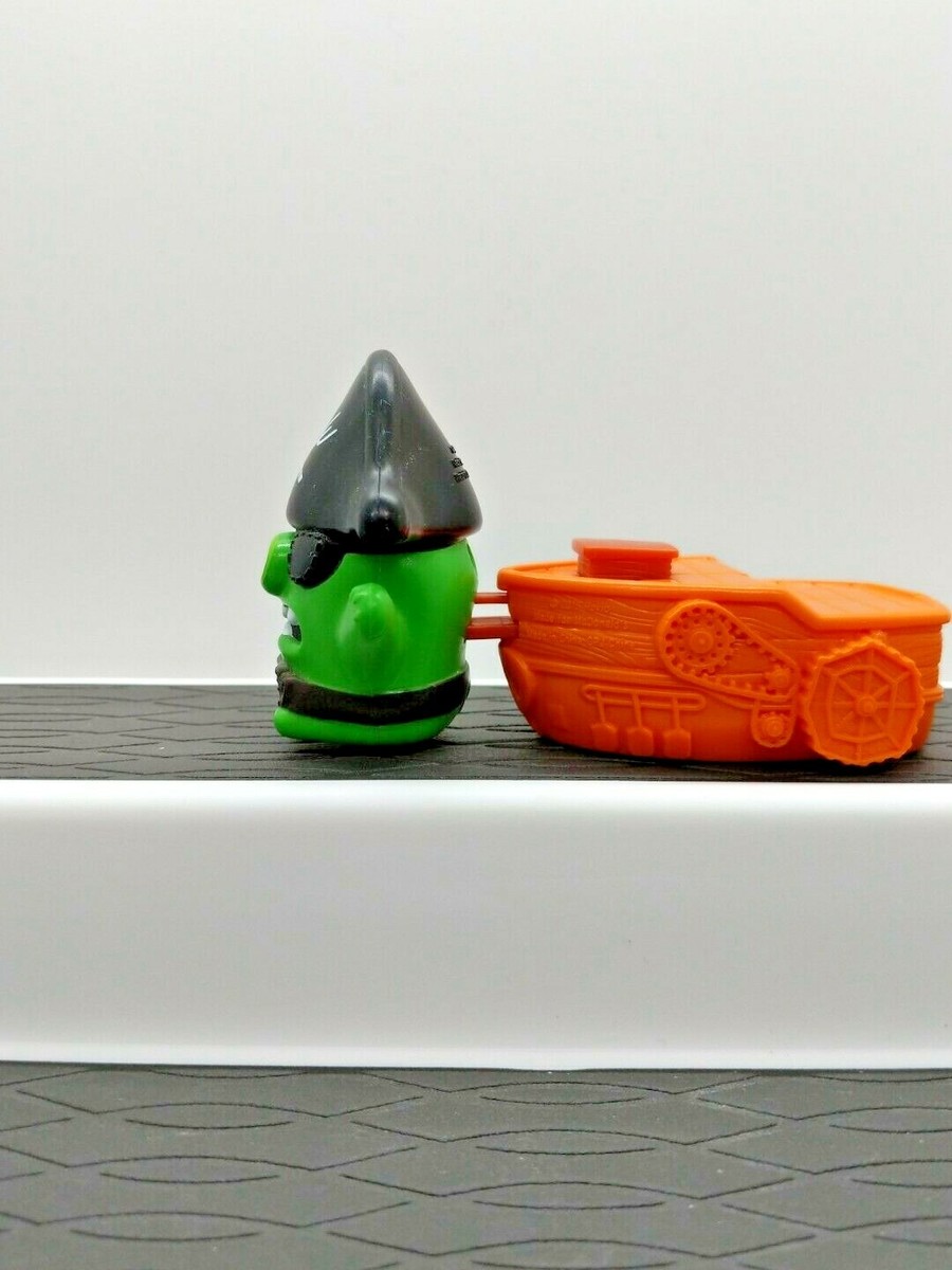 Angry Birds Green Pig Piggy Hog Pirate Ship McDonald's Toy Figure