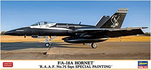 Hasegawa 1/72 F/A-18A HORNET R.A.A.F. No.75 Sqn SPECIAL PAINTING kit 02411 JAPAN