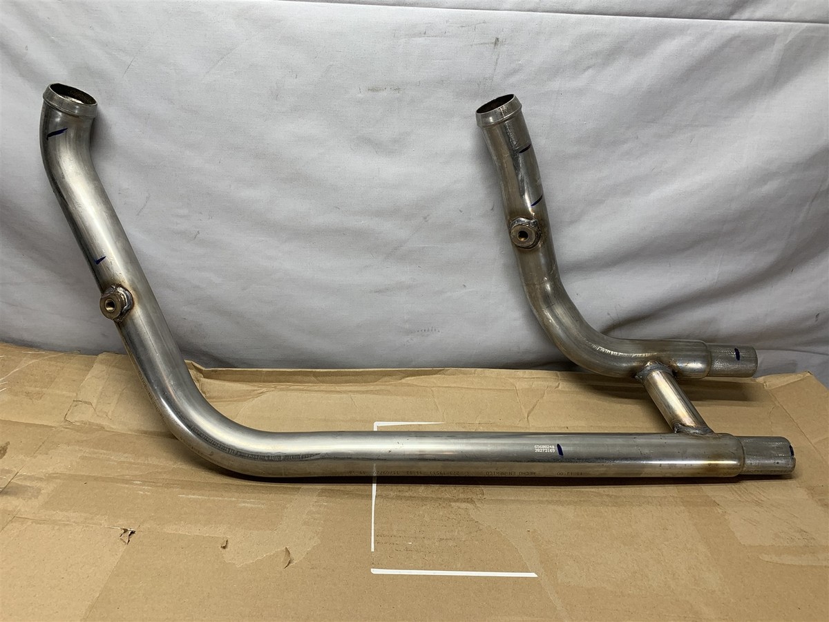 Harley Davidson OEM Black M8 Softail FXBB Full Exhaust