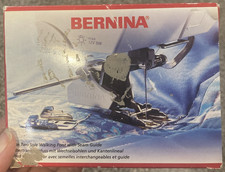 Guida cucitura piede passeggio 2 suola originale Bernina #0089697100 con manuale e orig. scatola