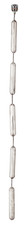 Kettenanode 800 mm 1 1/4 (5 Glieder) Magnesiu...