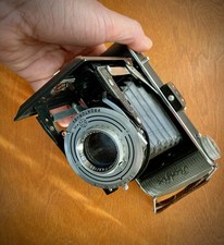 Franka Rolfix 6x9 Vintage Folding Film Camera, working Clean Film Tested 