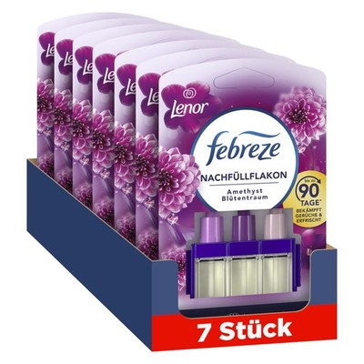 Febreze 3Volution Lenor Amethyst Blütentraum 20 ml (7er Pack), Multicolor 