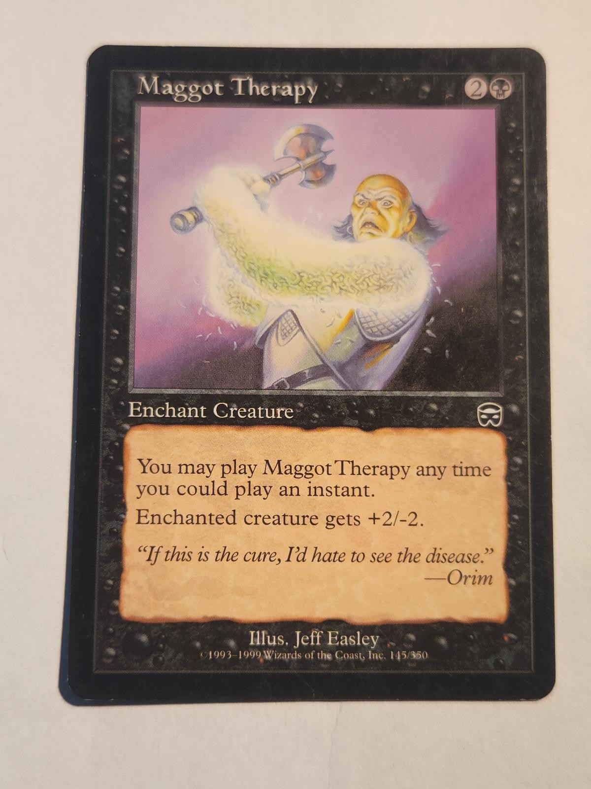 Maggot Therapy 145 Mercadian Masques Magic: The Gathering Common MP