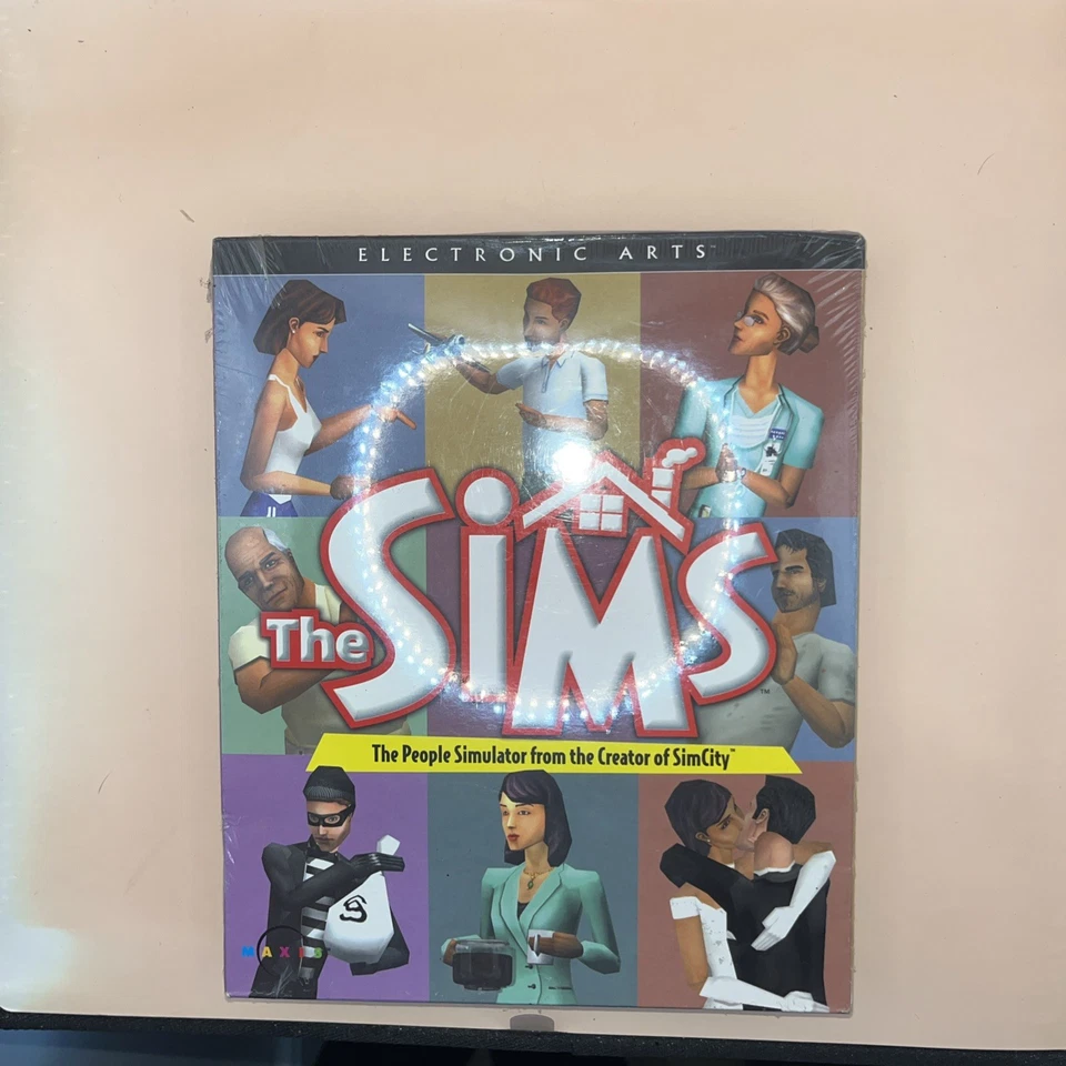 Rare The Sims EA Big Box Original New PC Computer Game 2000 Factory Sealed rare - Image 2 of 4