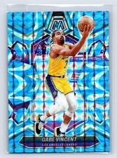2023-24 Panini Mosaic #187 Gabe Vincent Reactive Blue Los Angeles Lakers