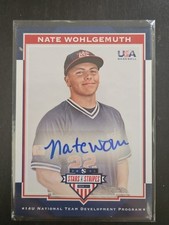 Nate Wohlgemuth- 2017 USA Baseball Auto #/399