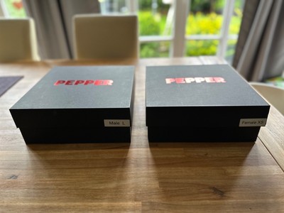2 PEPPER EMS Anzüge L + XS / kein eaglefit body street / NP1297 