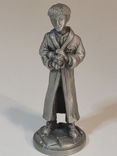 Nuevo 2001 Sello Harry Potter Ron Weasley & Scabbers Decoración Peltre Ornamento