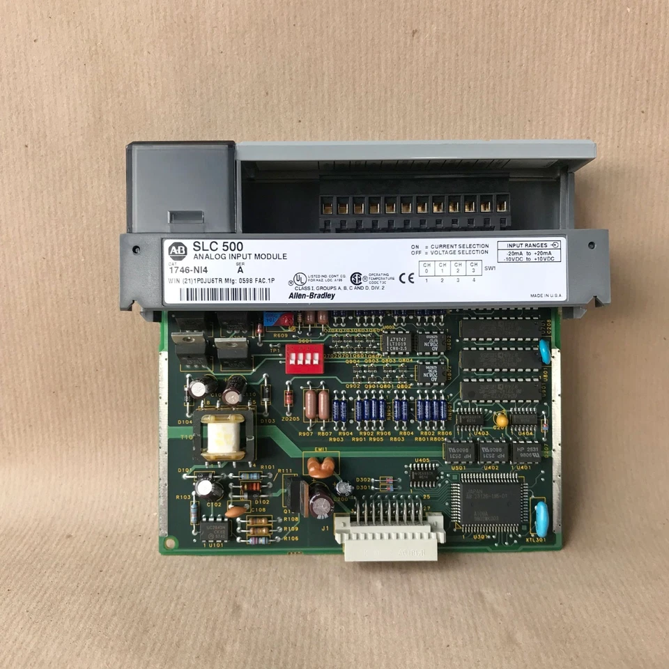 ALLEN BRADLEY 1746-NI4 Analog Eingang Modul Ser A - Bild 2 von 4