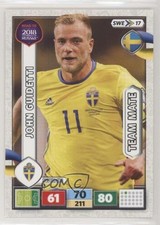 2017 Adrenalyn XL Road to 2018 Fifa World Cup Sweden Team Mate John Guidetti 2p7