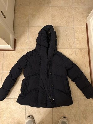 Canada Goose Navy Hooded Heavyweight Puffer Jacket Size M