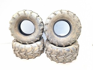 Front & Rear Tire Set GODZILLA MONSTER MUD 28X10-12