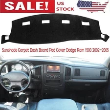 For Dodge Ram 1500 2500 3500 2002-2005 Dash-Mat Dashboard Mat Dash Cover Carpet
