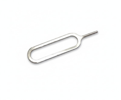 SIM Card Ejector Tool Pin Tray Opener for iPhone Samsung Metal Universal 1-Pack