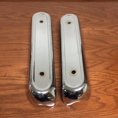 NOS FORD 1960 GALAXIE 500 LH RH REAR BUMPER GUARDS