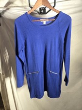 MICHAEL Michael Kors Blue Sweater Dress Women's Small