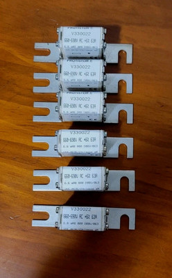 Ferraz Mersen Protistor  Semiconductor Fuse V330022 63A 660-690V AC  Lot of 6 !!