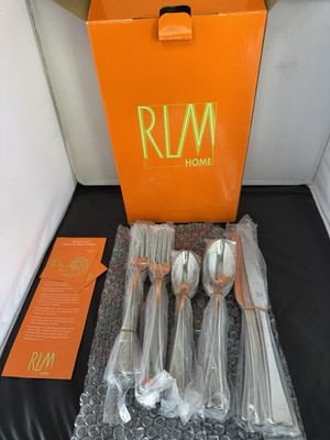 RLM Home Robert Lee Morris 20 Piece Table Flatware Set New in Box
