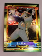 1994 Finest Jim Thome Refractor #102 Indians HOF NM-MT Cleveland Indians