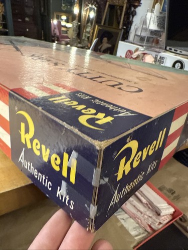 Vtg 1959 Revell Cutty Sark Ship Model Kit 1:96 Scale Unassembled Excellent - Picture 7 of 12