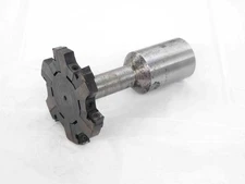 3 1/8 O.D. X 3/8 WIDTH INDEXABLE SIDE MILLING CUTTER 6 TEETH CARBIDE SLOTTING