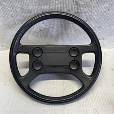 Leather 4 Spoke Sport Steering Wheel Vw Jetta Rabbit Gti Cabriolet Mk1 Mk2